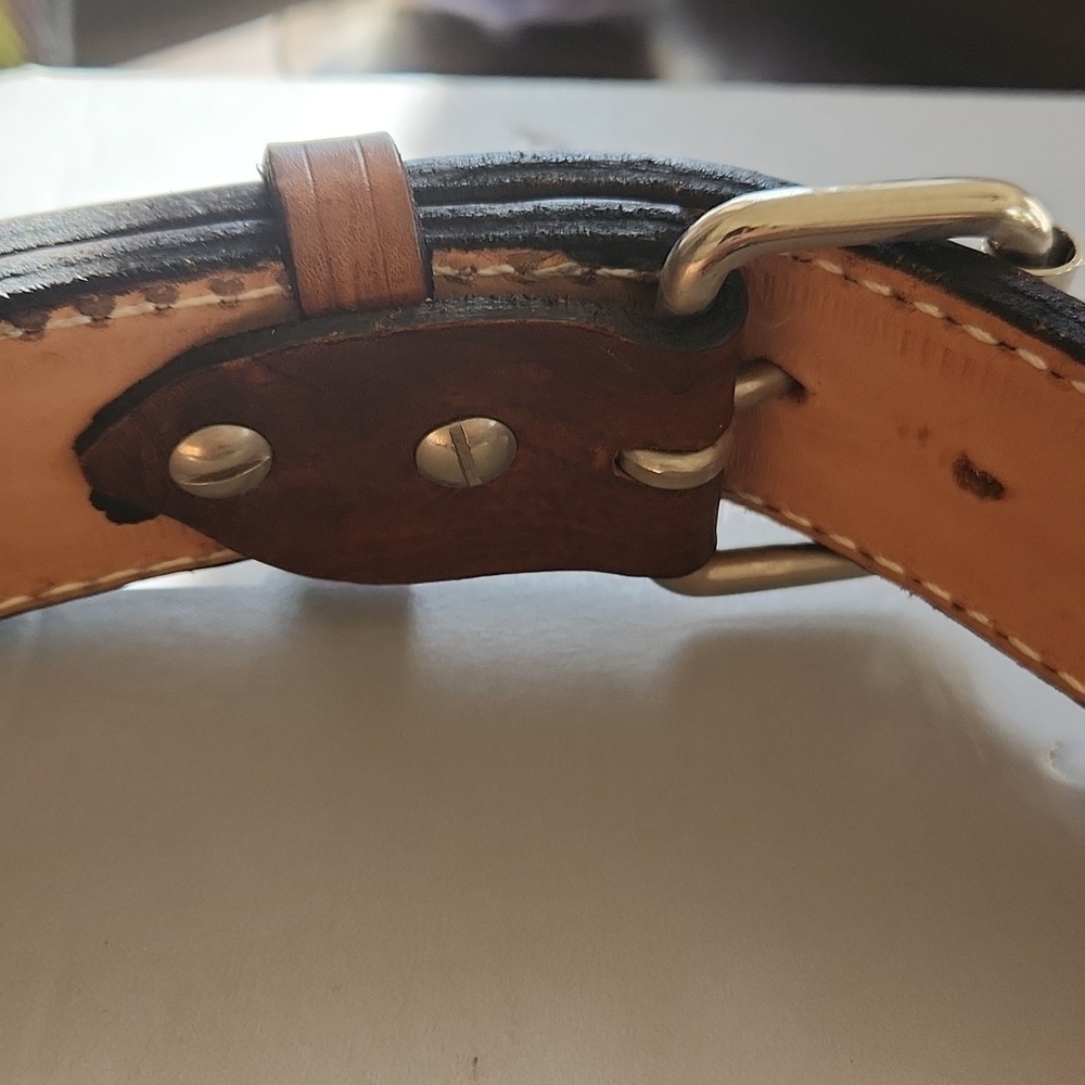 ACOSTA Personalized Leather belt Small - Picture 4 of 9